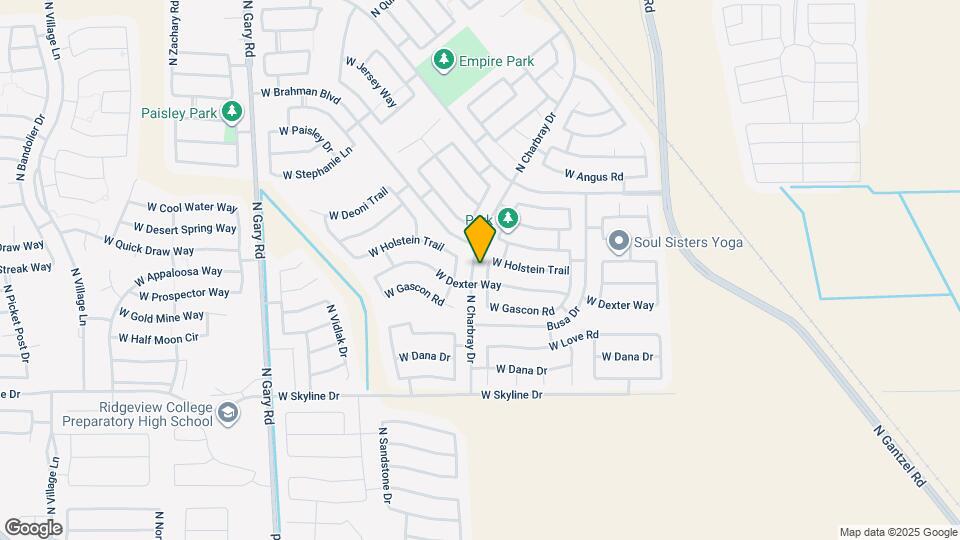 34808 N Barzona Trail Map and Location Details