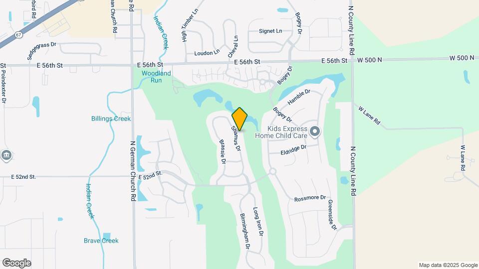 5363 Shamus Dr Map and Location Details