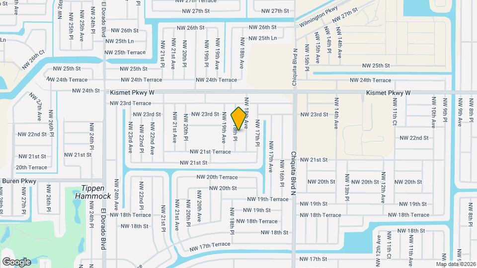 2141 NW 18th Pl Map and Location Details