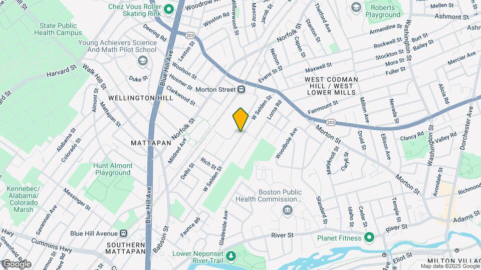 93 W Selden St Mapa y Detalles de la Ubicación