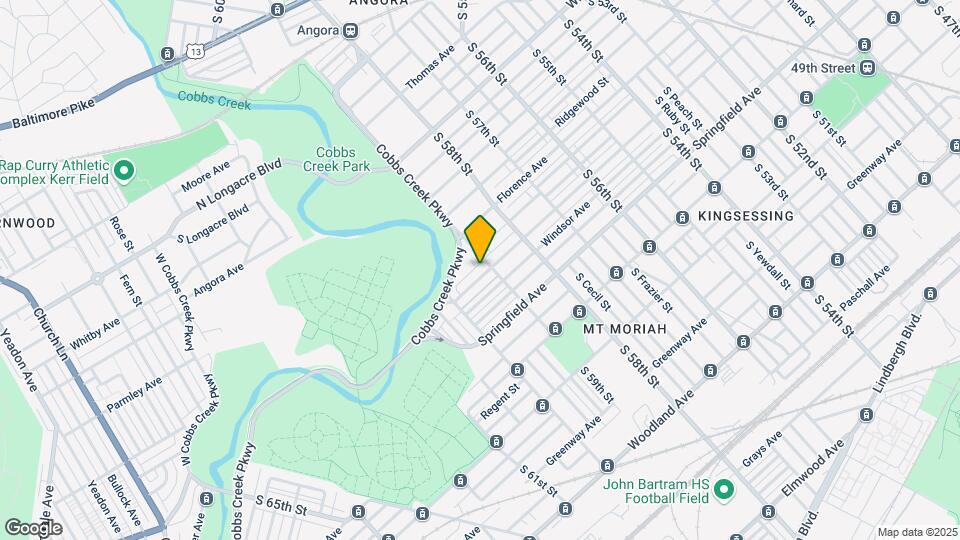 5911 Warrington Ave, Unit 2 Mapa y Detalles de la Ubicación