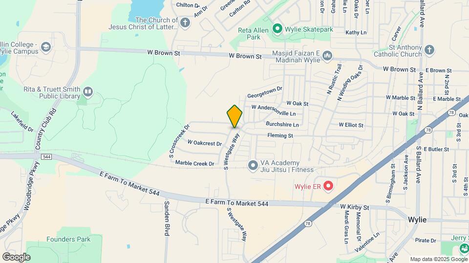 302 S Mesa Verde Way Map and Location Details