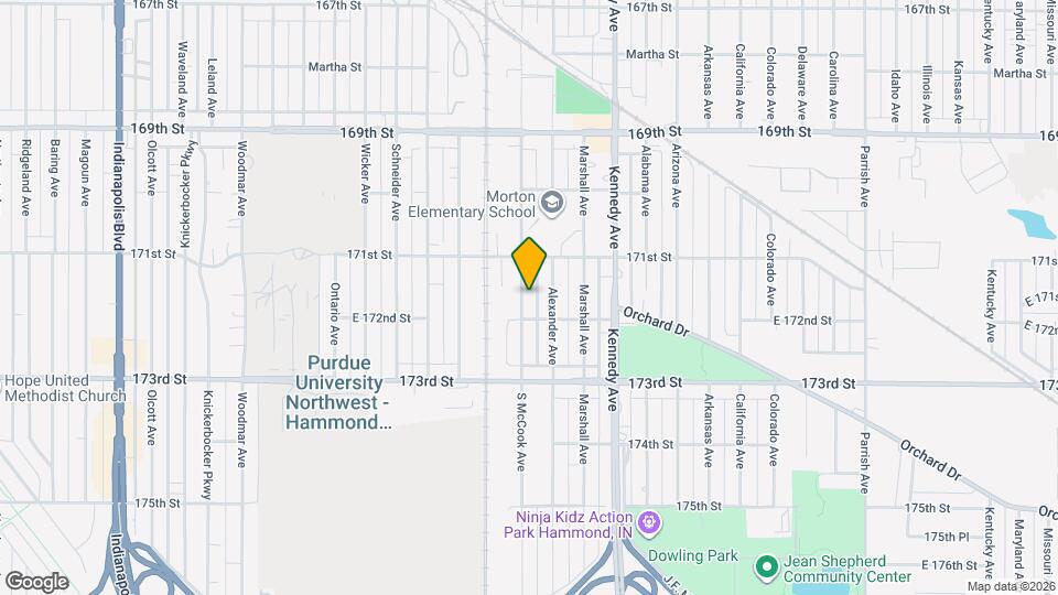 7137 McCook Ave Mapa y Detalles de la Ubicación