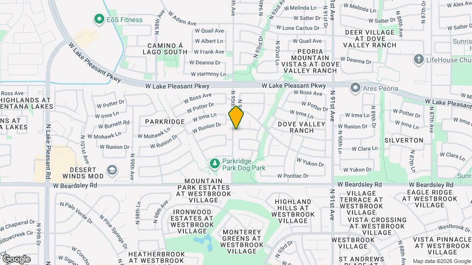 9481 W Runion Dr Map and Location Details