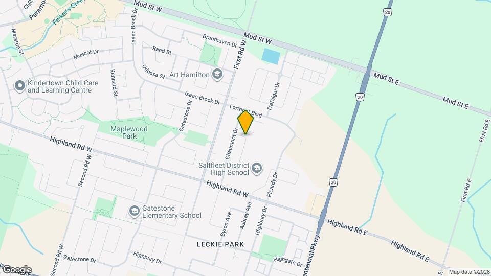 24 Narbonne Cres Map and Location Details