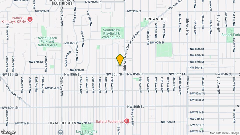 8526 16th Ave NW Map and Location Details