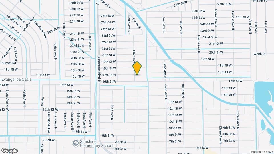 3111 W 17th St Map and Location Details