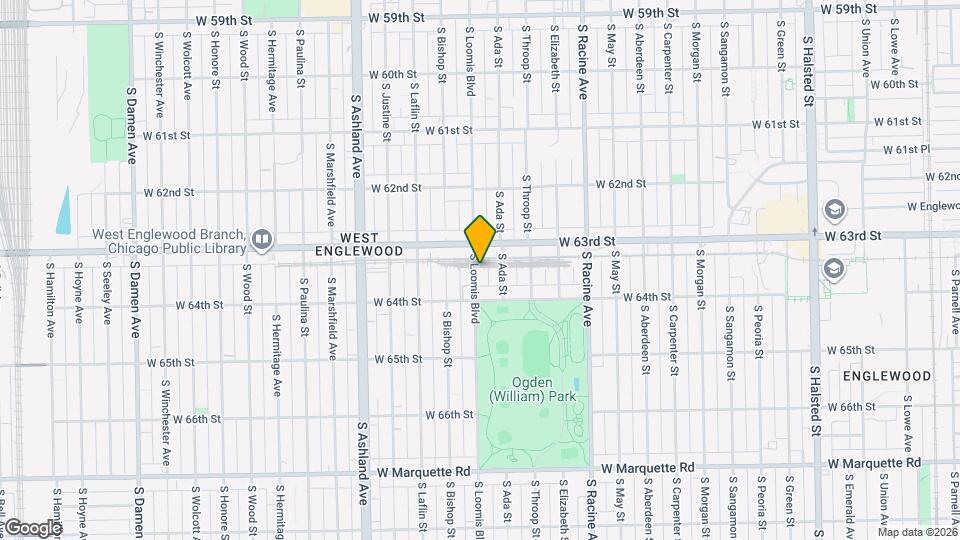 6329 S Loomis Blvd, Unit 2 Map and Location Details