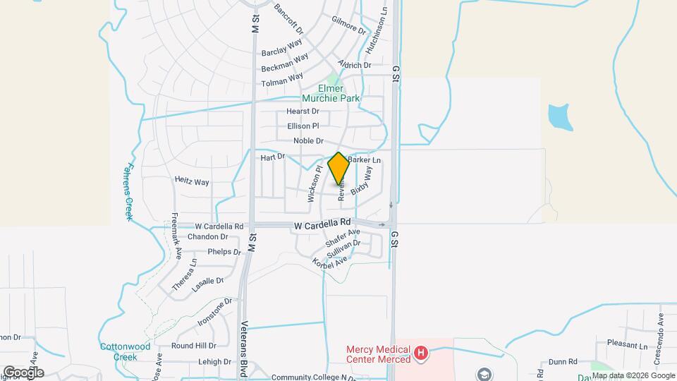 4319 Bixby Way Map and Location Details