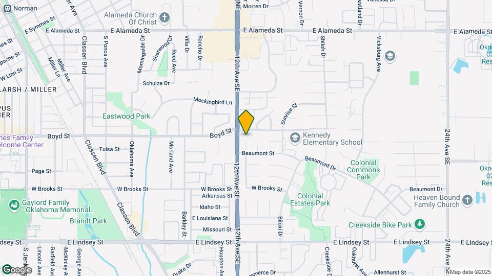 601 Richmond Dr Map and Location Details