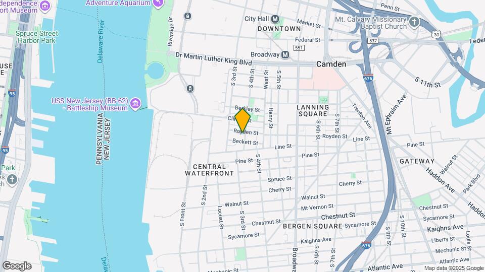 607 S 4th St Map and Location Details