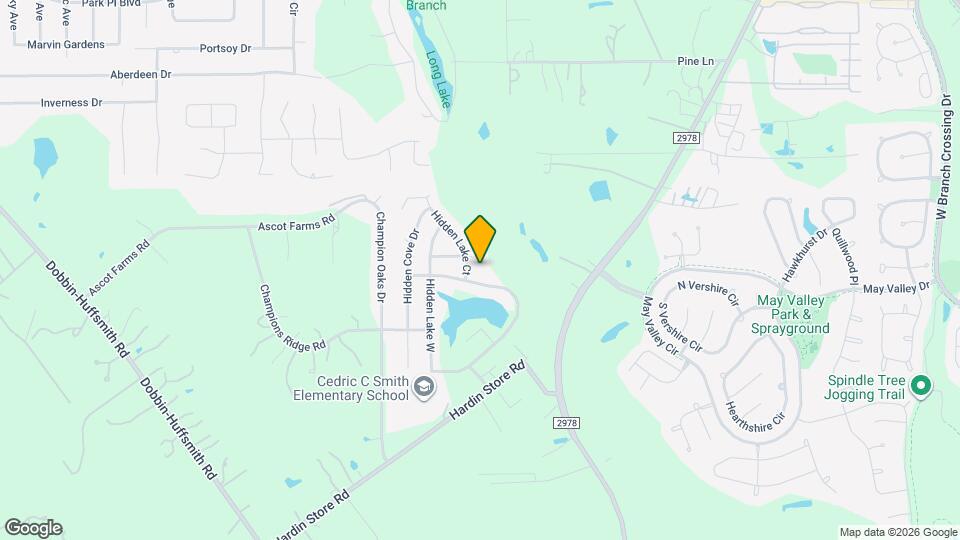 9207 Hidden Ct Map and Location Details