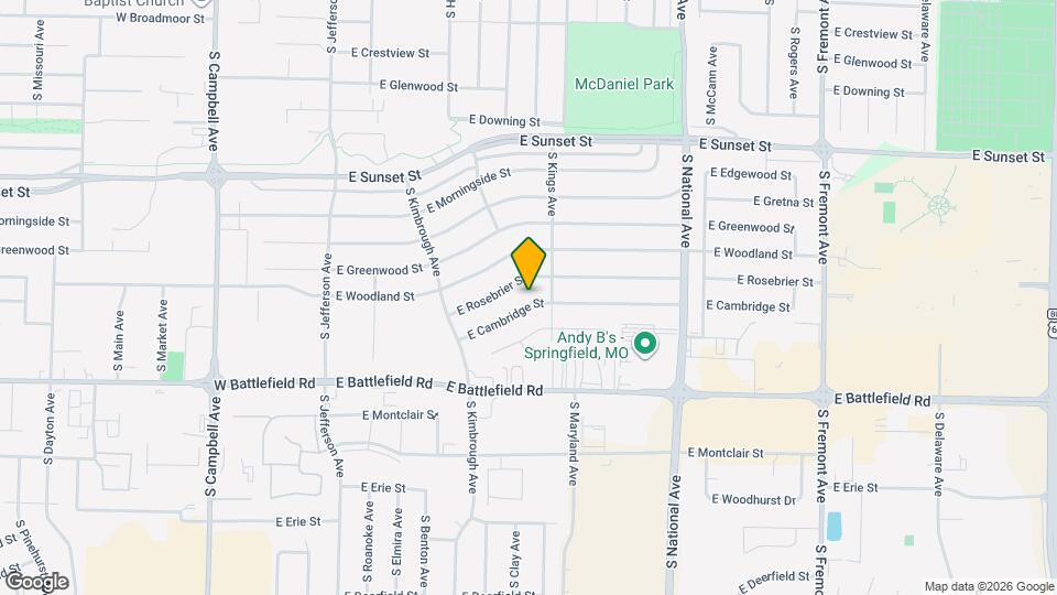 903 E Cambridge St Map and Location Details