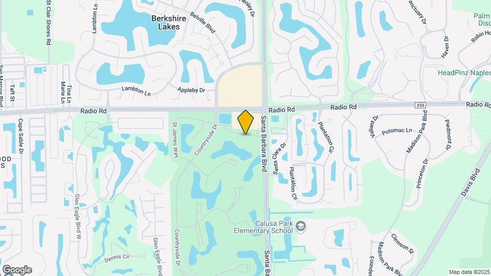 7340 Glenmoor Ln Map and Location Details
