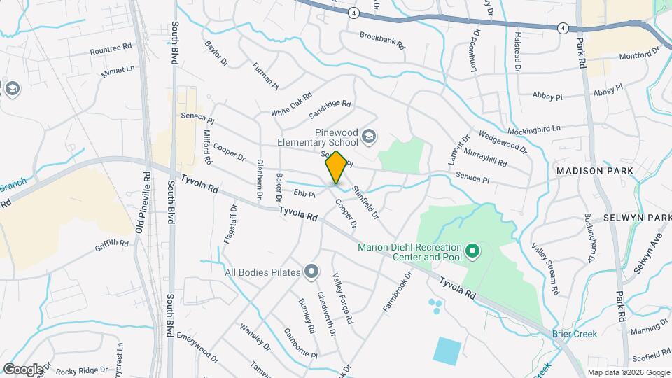 709 Cooper Dr Map and Location Details