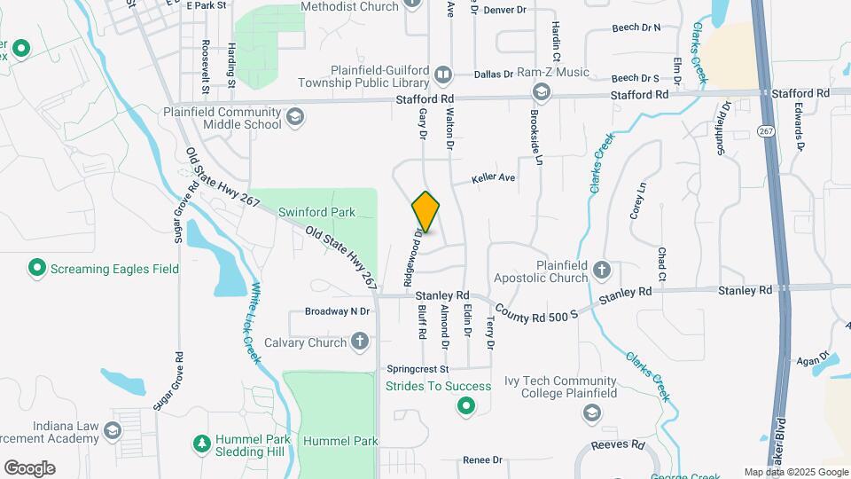 955 Ridgewood Dr Map and Location Details