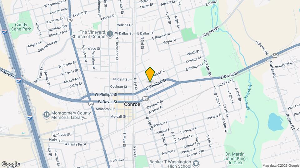 210 E Phillips St Map and Location Details