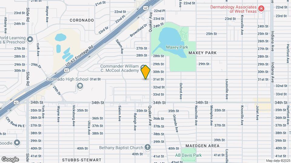 4405 31st St Map and Location Details