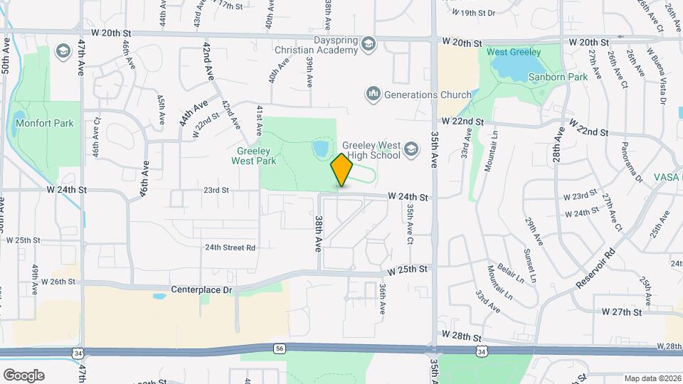 4125 24th Street Rd Map and Location Details