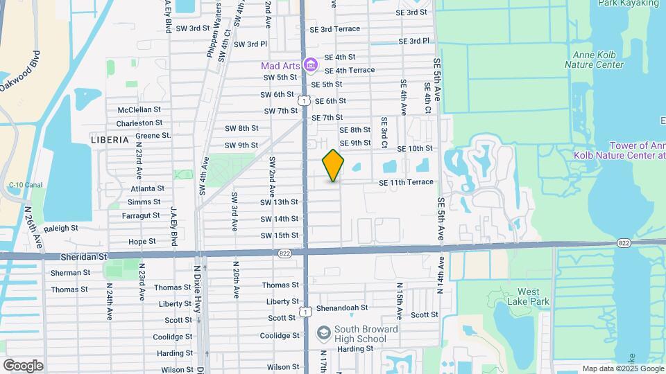 47 SE 12th St Map and Location Details