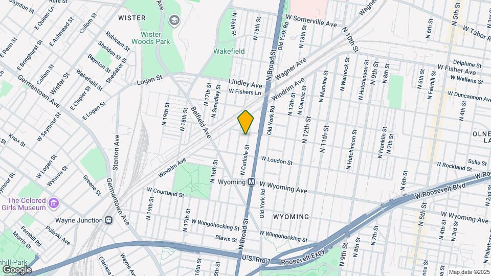4846 N Carlisle St Map and Location Details