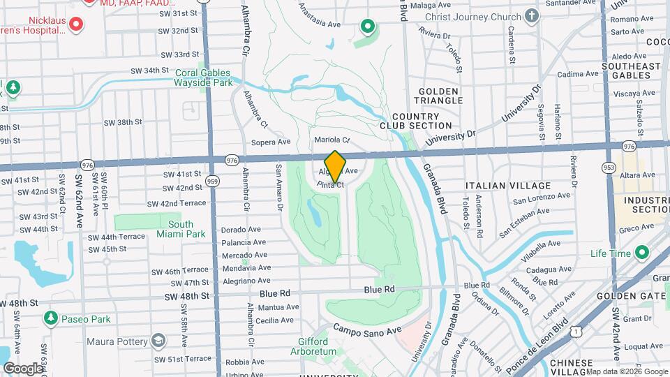 4144 Pinta Ct Map and Location Details