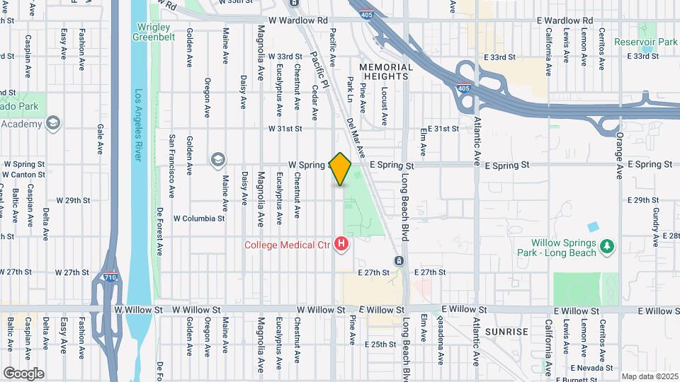 2918-2922 Pacific Ave Map and Location Details