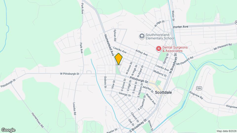 26-28 Homestead Ave, Unit Apt B Mapa y Detalles de la Ubicación