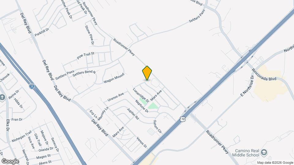 3362 Highridge St Map and Location Details