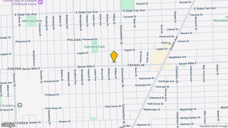 19123 Pelkey St Map and Location Details