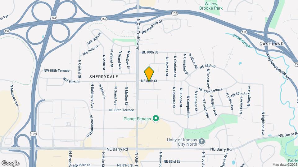 501 NE 88th St Map and Location Details