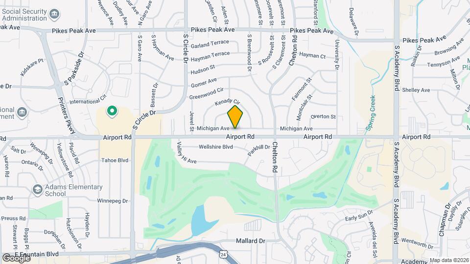 3231 Michigan Ave Map and Location Details