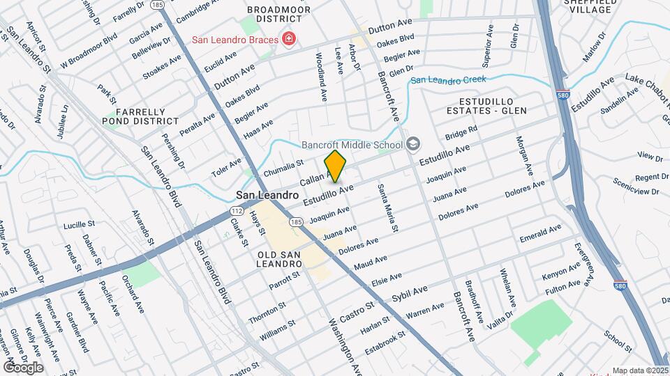360 & 390 Estudillo Ave Map and Location Details