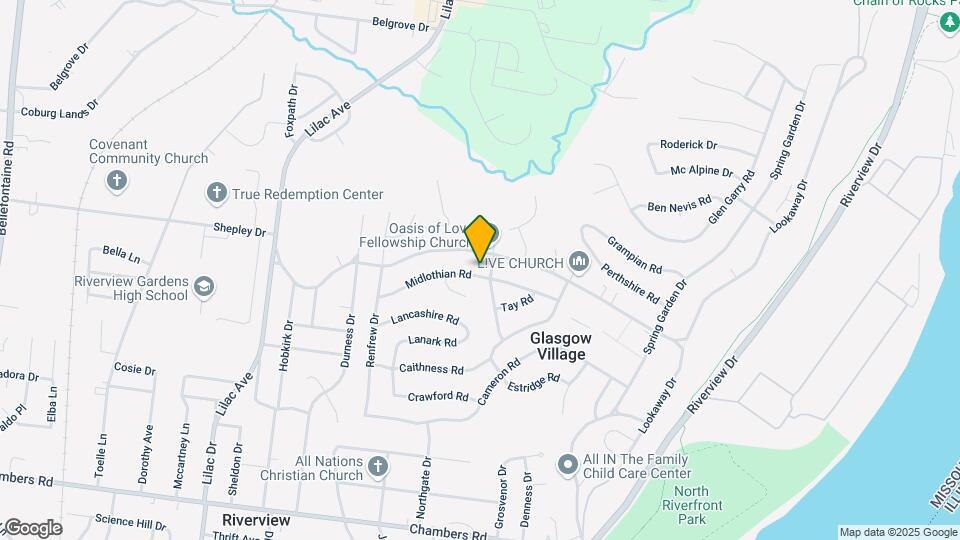 309 Midlothian Rd Map and Location Details