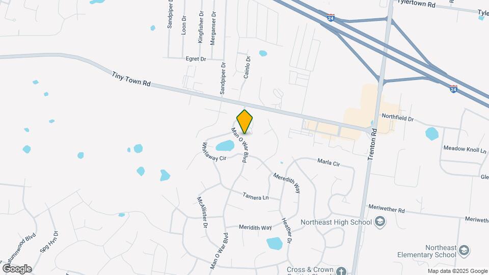 3851 Man O War Blvd Map and Location Details