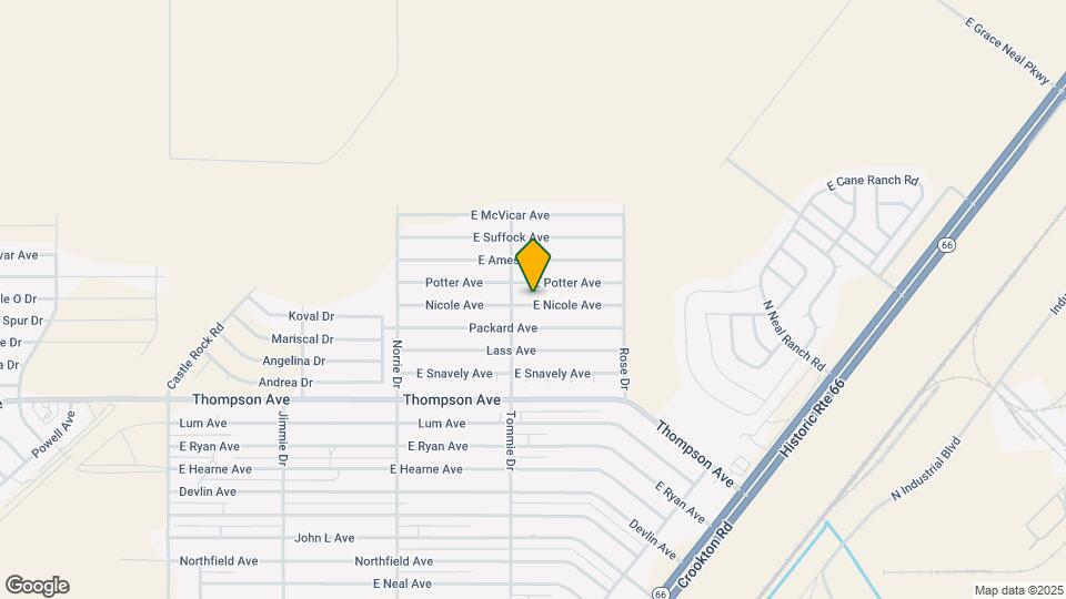 3915 E Nicole Ave Map and Location Details