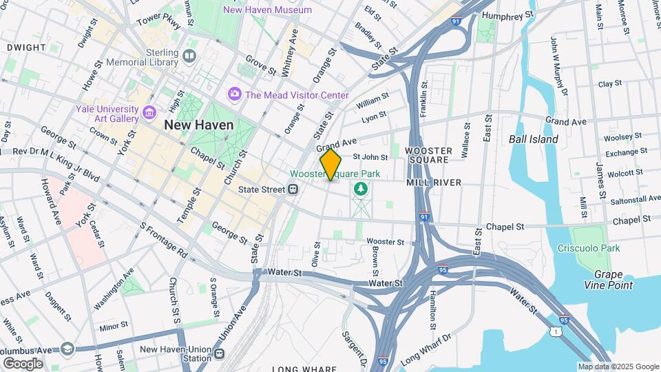 95 Olive St, Unit 104 Map and Location Details