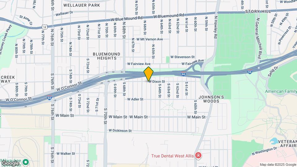 205 S 65th St Map and Location Details
