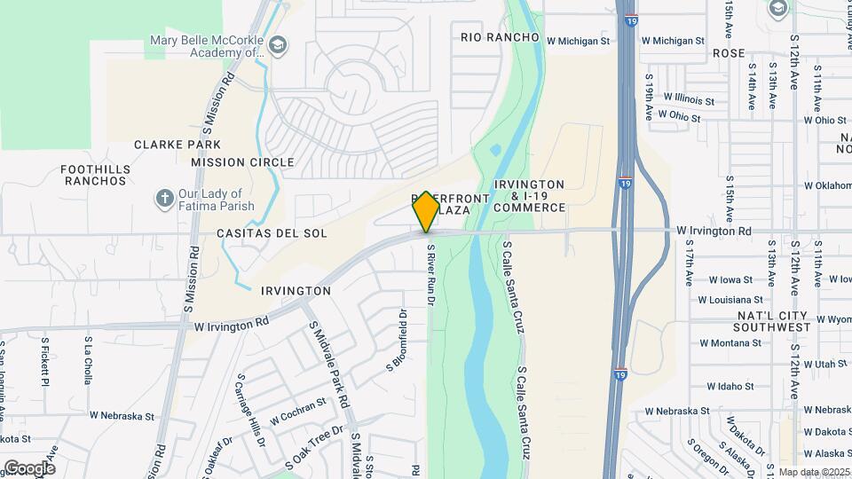4910 S River Run Dr Map and Location Details