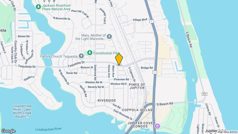324 Tequesta Dr Mapa y Detalles de la Ubicación