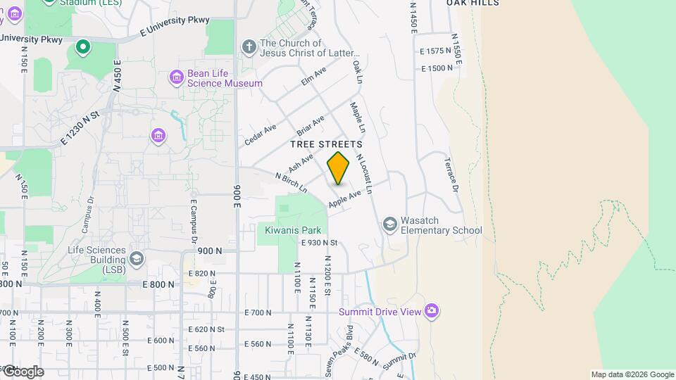 1134 Cherry Ln Map and Location Details