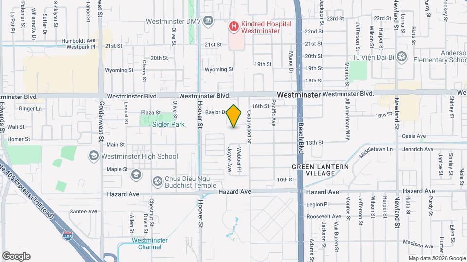 7643 14th St Map and Location Details