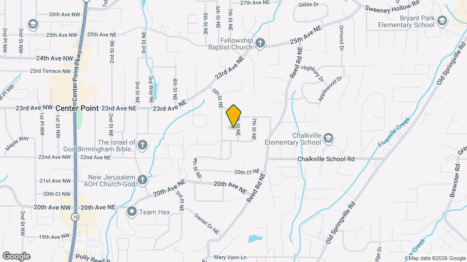 2232 6th St NE Map and Location Details