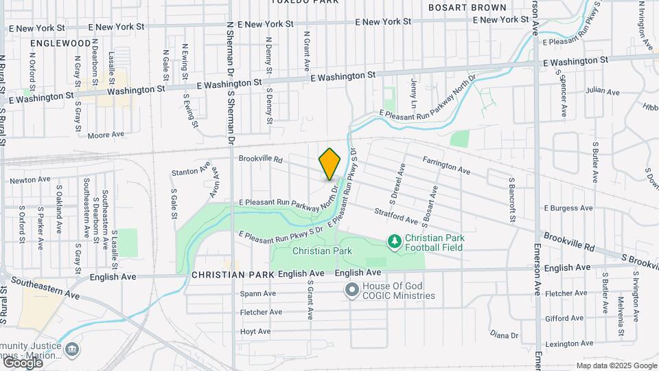 4136 E Pleasant Run Parkway North Dr Map and Location Details