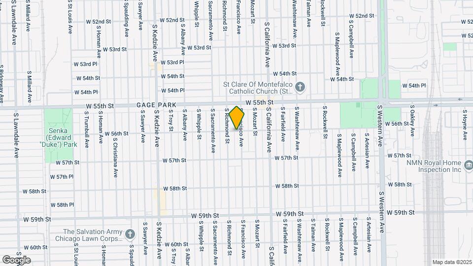 2909 W 56th St-Unit -2 Map and Location Details