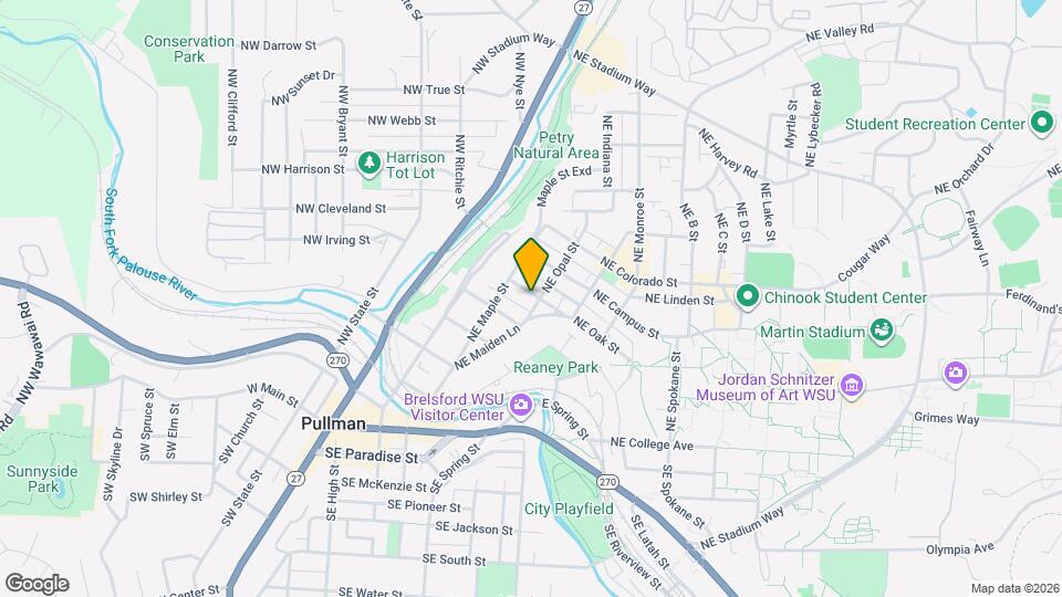 635 NE Opal St Map and Location Details