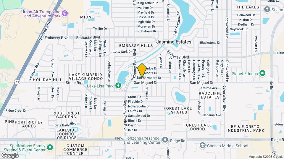 7226 San Salvadore Dr Map and Location Details