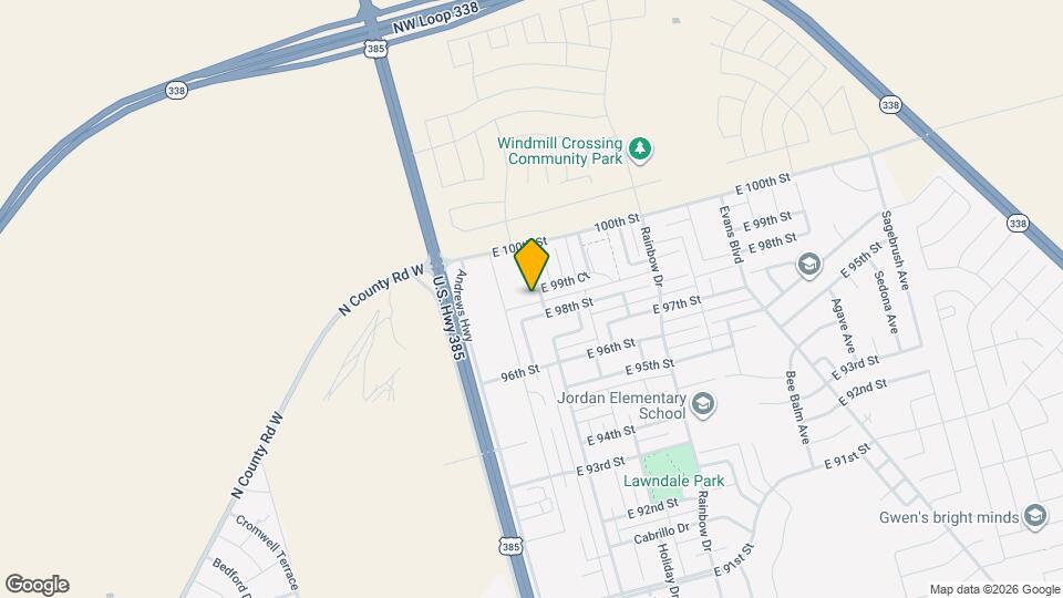 200 E 99th Ct Map and Location Details