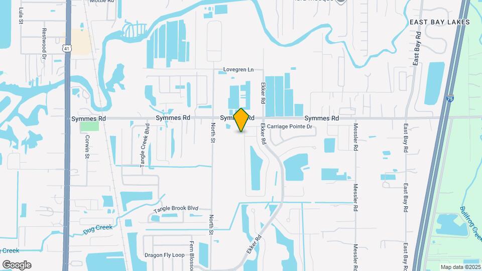 8002 Carriage Pointe Dr Map and Location Details