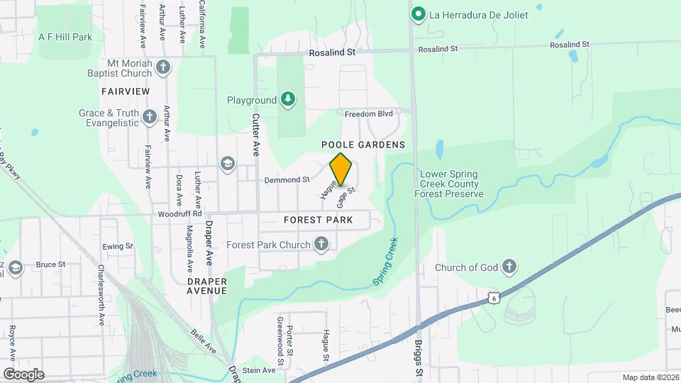 1209 Gage St Map and Location Details